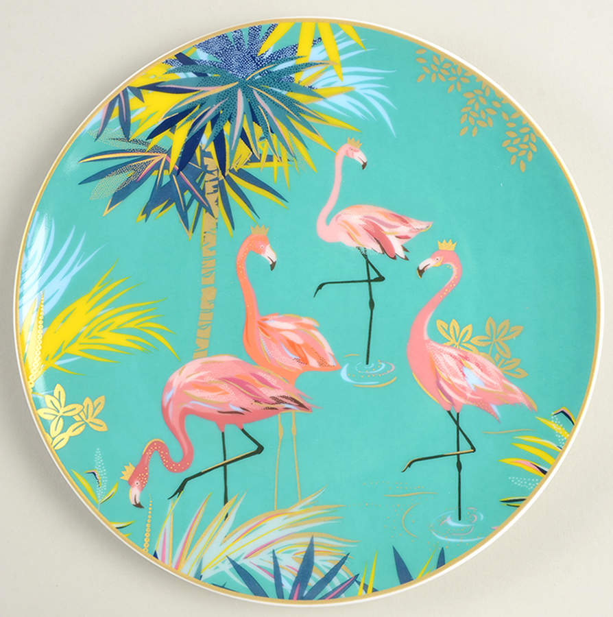 Tahiti Salad Plate by Portmeirion-1