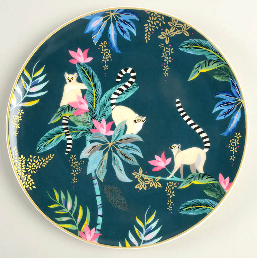 Tahiti Salad Plate by Portmeirion-1