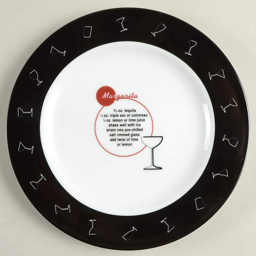 Retro Bar Salad Plate by Pottery Barn China-1