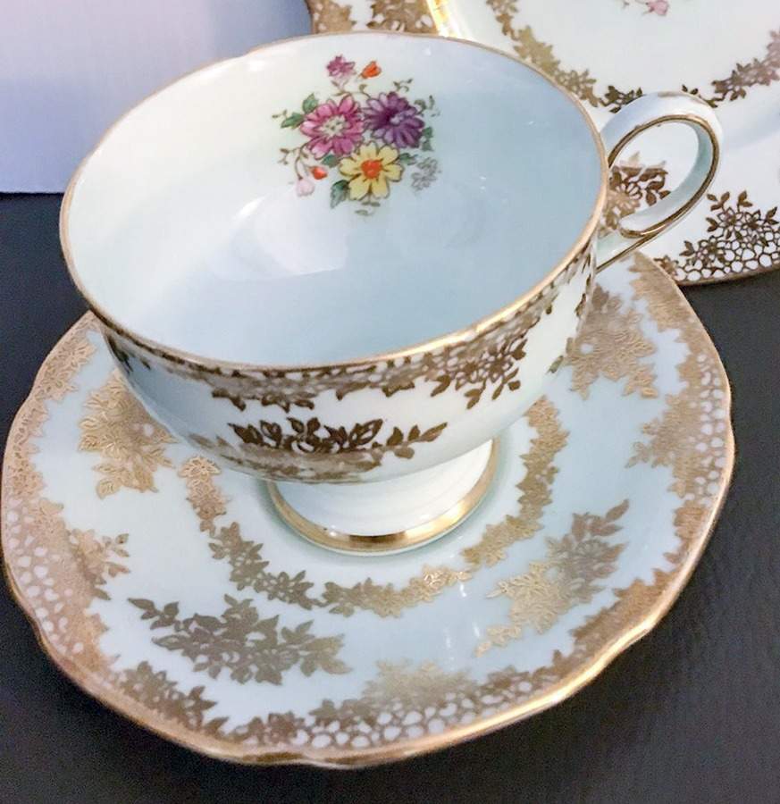9144-1 Footed Cup & Saucer Set by Paragon-1