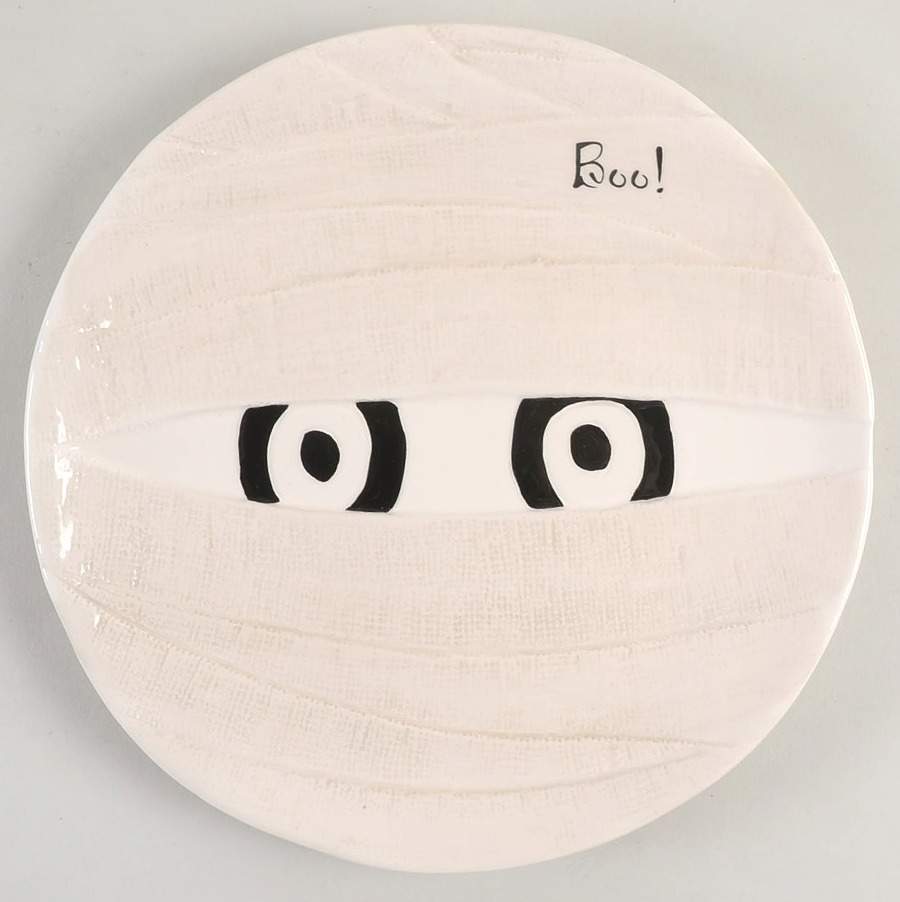 Mummy Salad/Dessert Plate by Potter's Studio-1