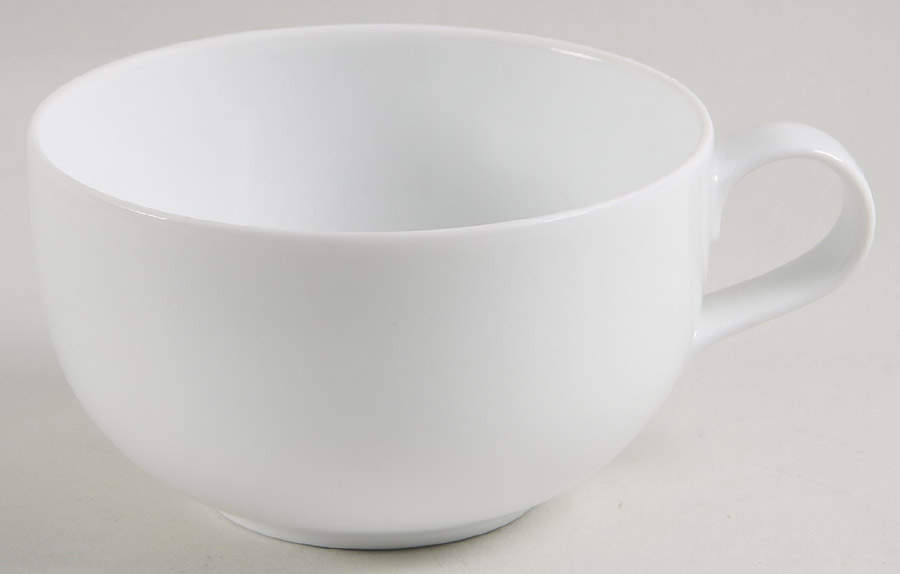 Choices White Flat Cup by Portmeirion-1