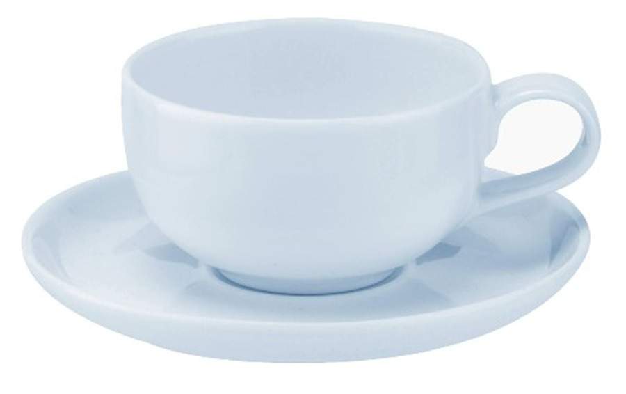Choices Blue Flat Demitasse Cup & Saucer Set by Portmeirion-1