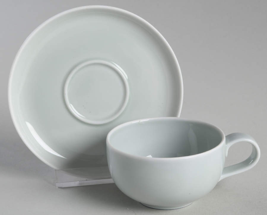 Choices Green Flat Demitasse Cup & Saucer Set by Portmeirion-1