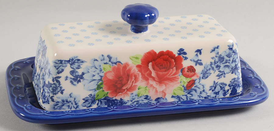 Heritage Floral 1/4 Lb Covered Butter by Pioneer Woman-1