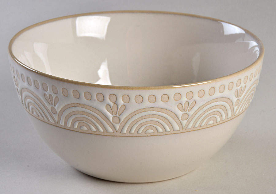 Amelia Cream (Coupe) Soup/Cereal Bowl by Pfaltzgraff-1