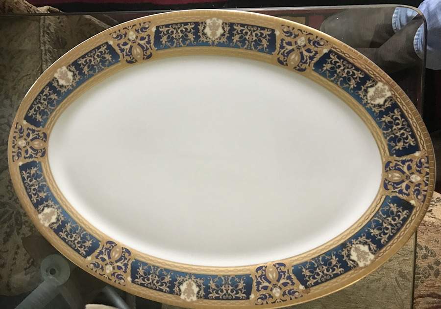 PGE22 12" Oval Serving Platter by Pegasus-1