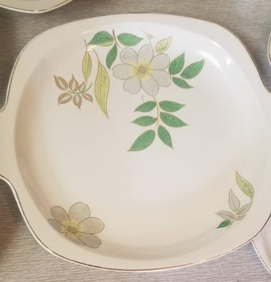 PCP327 Handled Cake Plate by Paden City-1