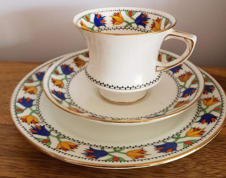 7924 Footed Cup & Saucer Set by Paragon-1