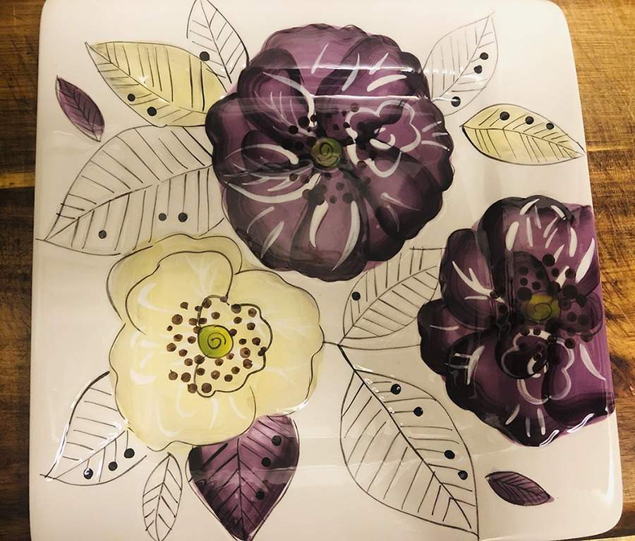 Lily Salad Plate by Pier 1-1