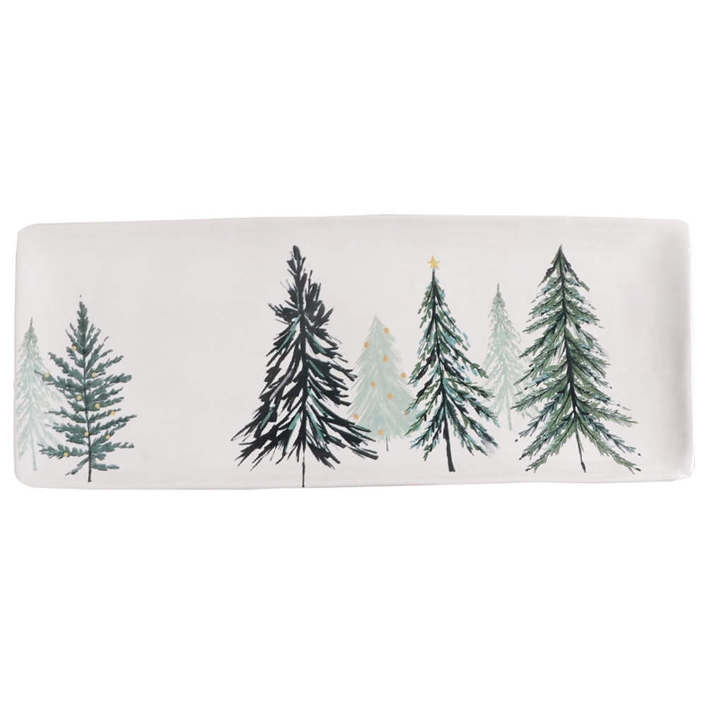All Spruced Up 14" Rectangular Serving Platter by Pier 1-1