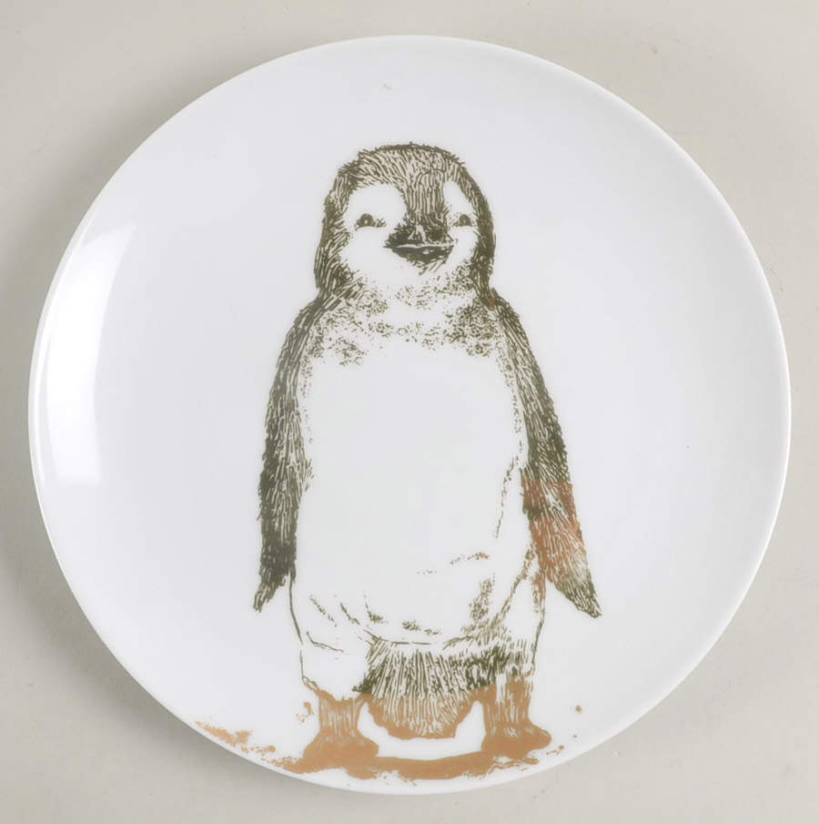 Penguin Salad/Dessert Plate by Pier 1-1