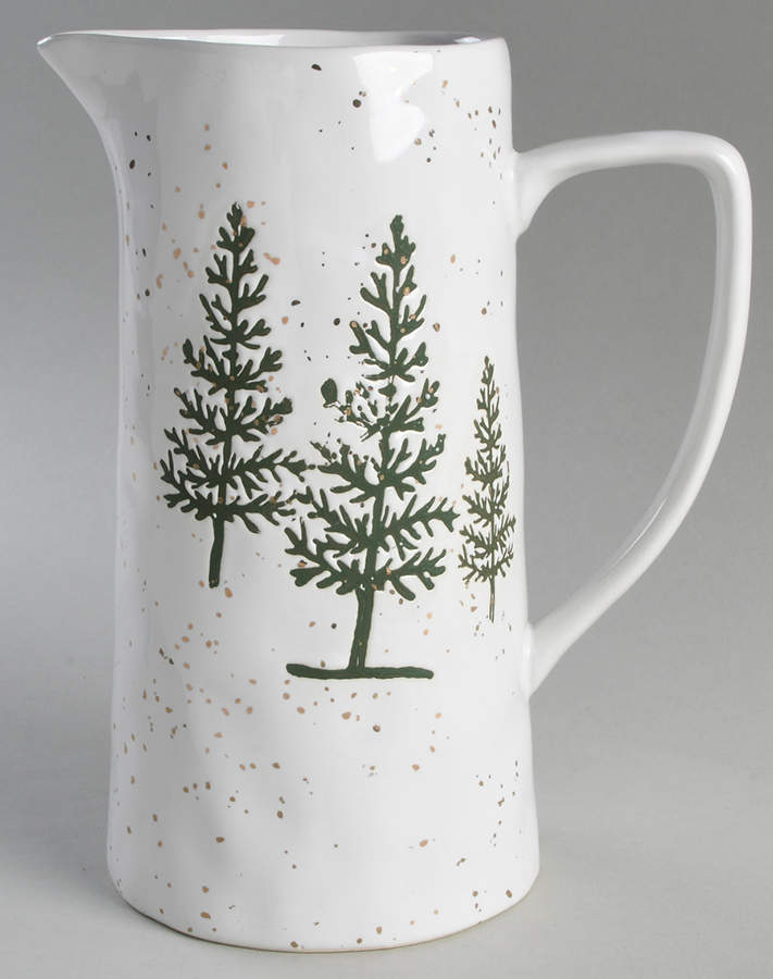 Gold Pine Tree 56 Oz Pitcher by Potter's Studio-1
