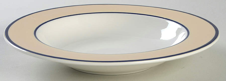 Spa Peach Rim Soup Bowl by Pagnossin-1