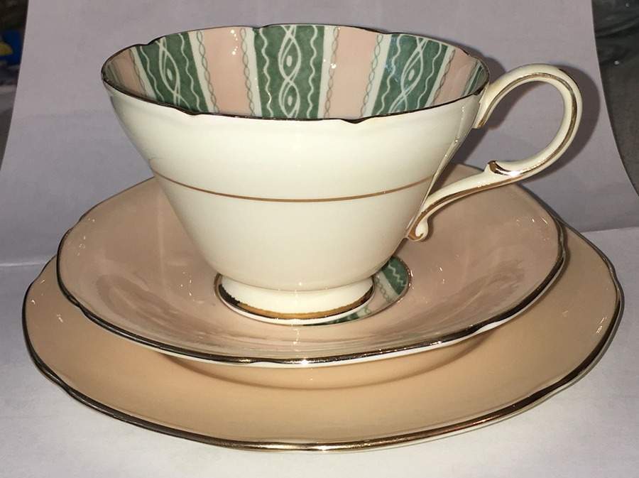PAR268 Footed Cup & Saucer Set by Paragon-1
