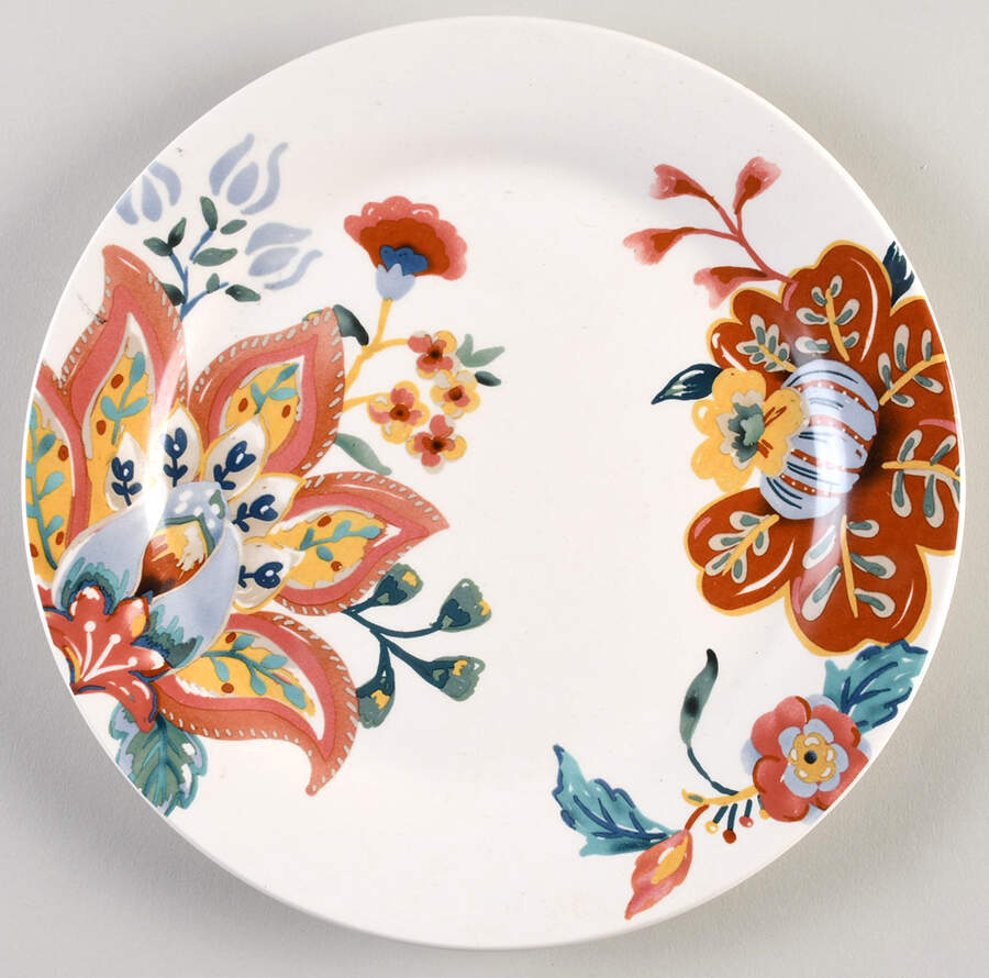 Eden Floral Salad Plate by Pier 1-1