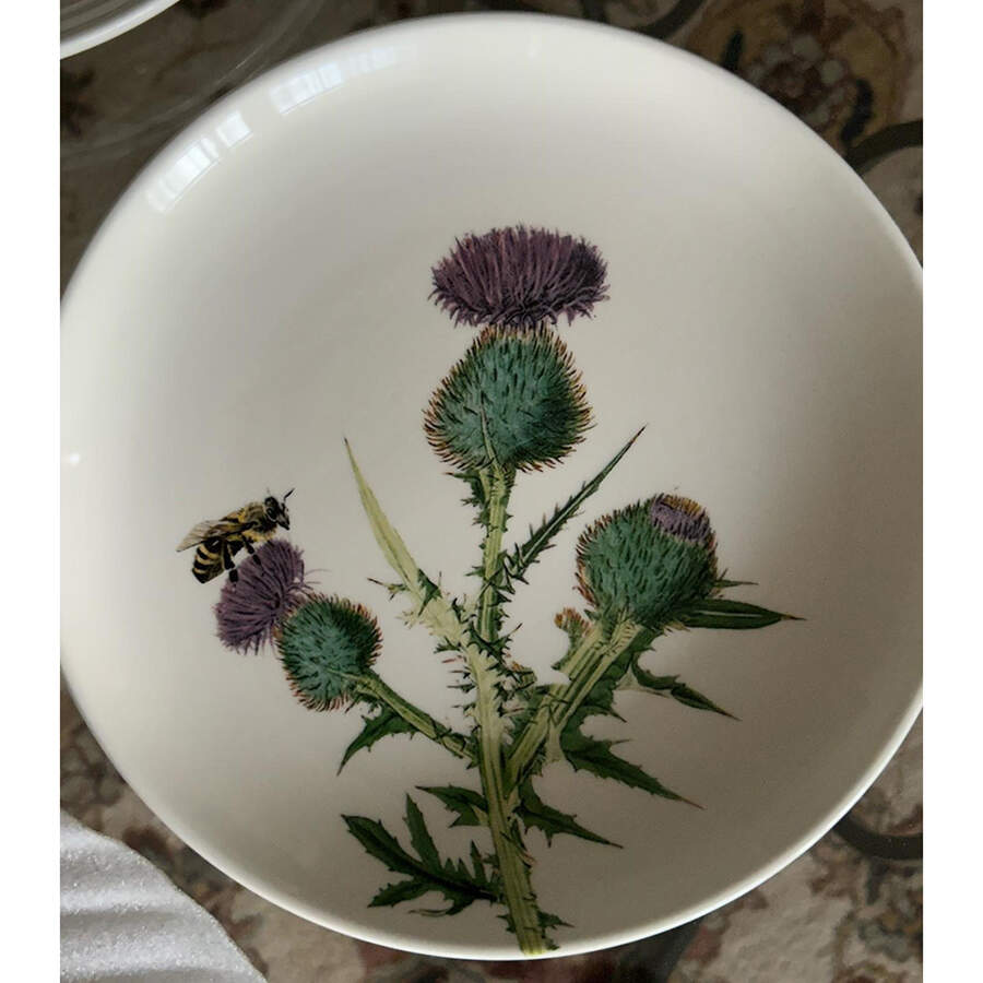 Bee and Wildflower Salad/Dessert Plate by Pier 1-1