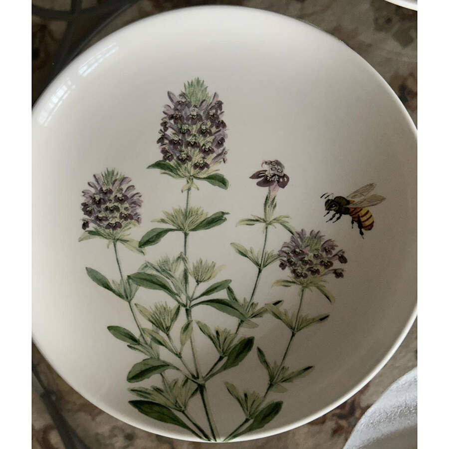 Bee and Wildflower Salad/Dessert Plate by Pier 1-1