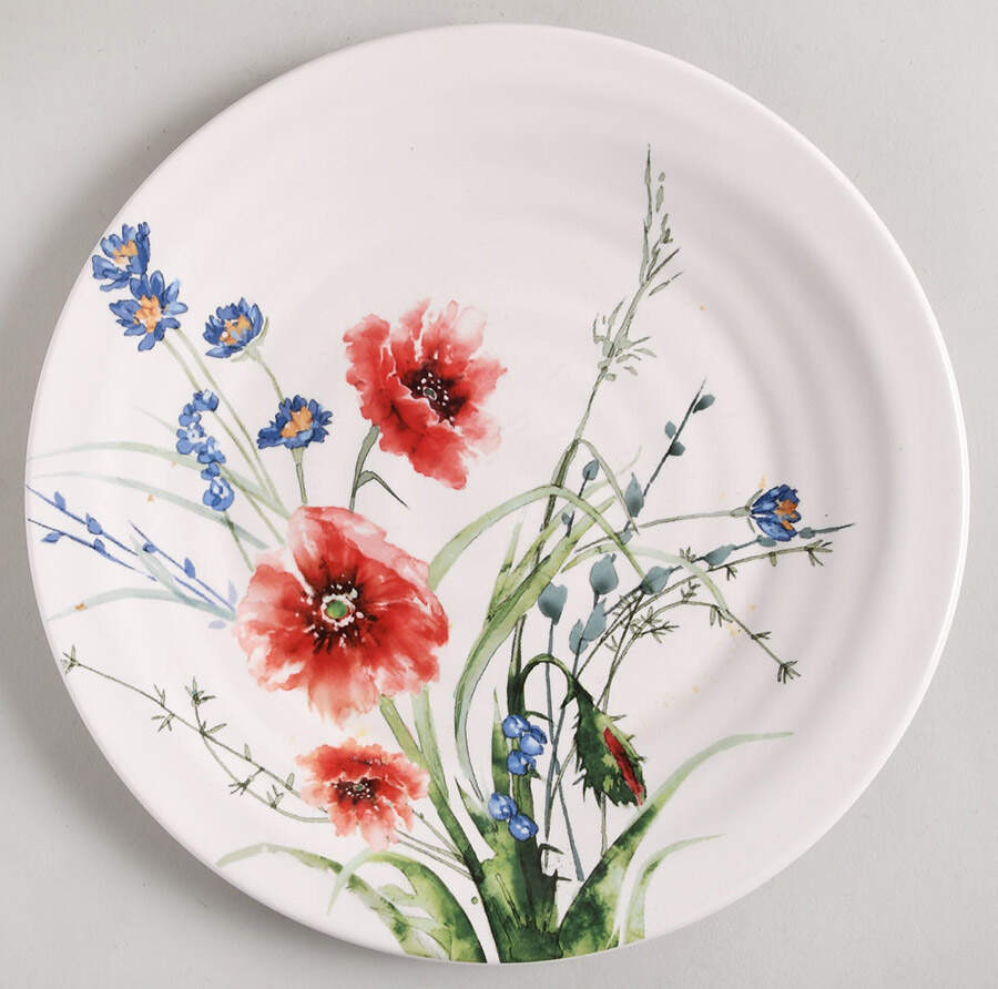 Wildflower Salad/Dessert Plate by Pier 1-1