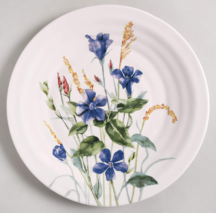 Wildflower Salad/Dessert Plate by Pier 1-1