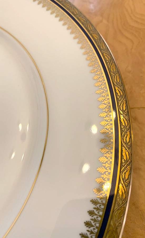 PLG23 Dinner Plate by Porcelaine Lafarge-1