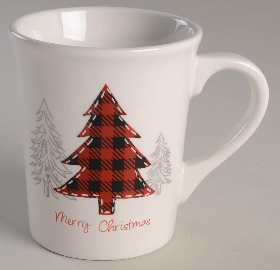 Country Plaid Stitch Mug by Potter's Studio-1