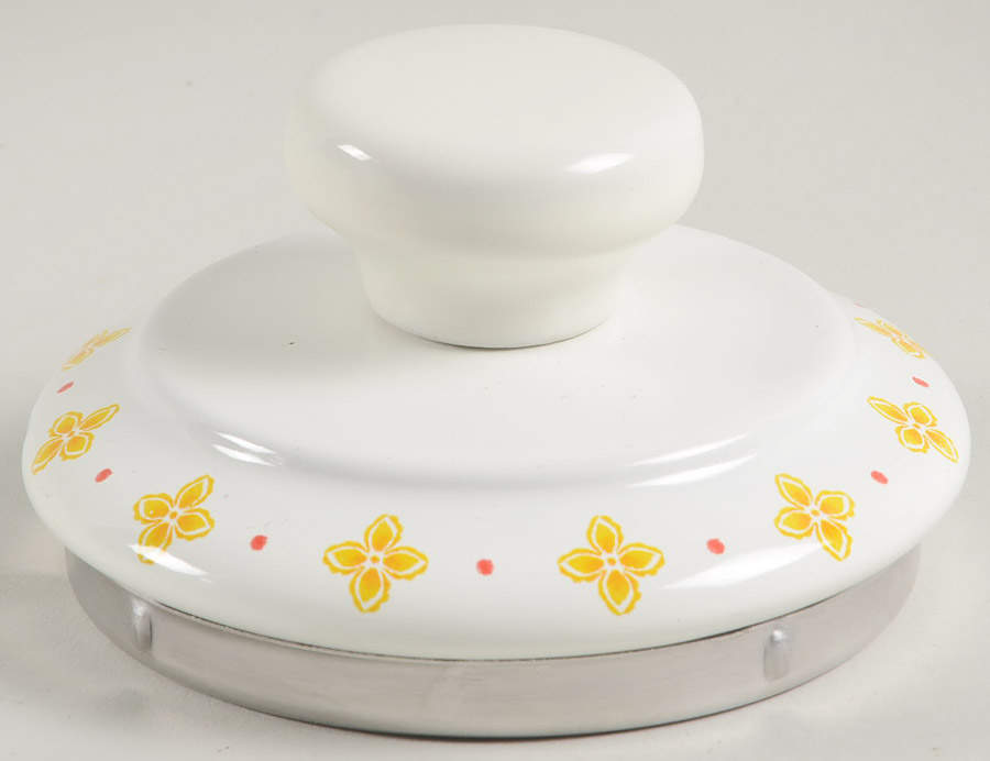 Blooming Bouquet Lid for Metal Kettle by Pioneer Woman-1