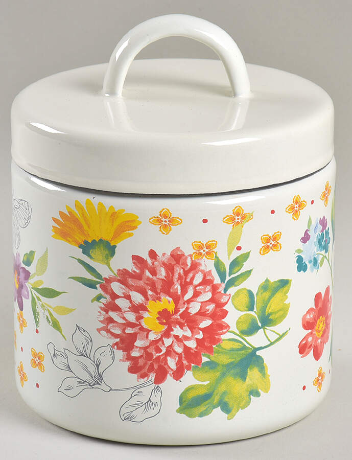 Blooming Bouquet Drip Jar w/ Lid & Strainer by Pioneer Woman-1