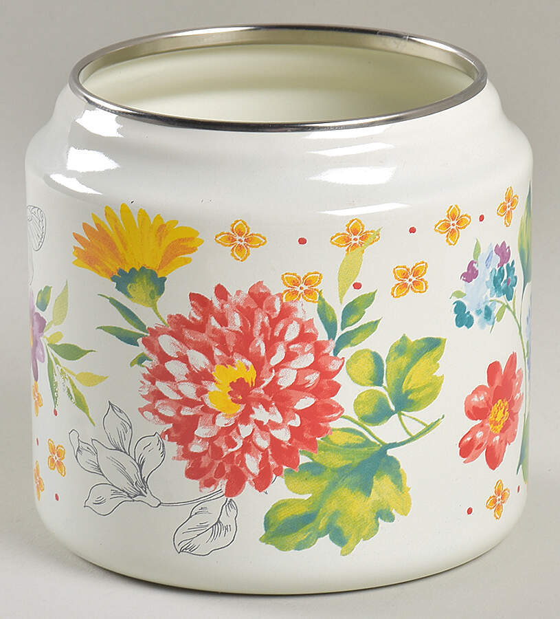 Blooming Bouquet Drip Jar No Lid Or Strainer by Pioneer Woman-1
