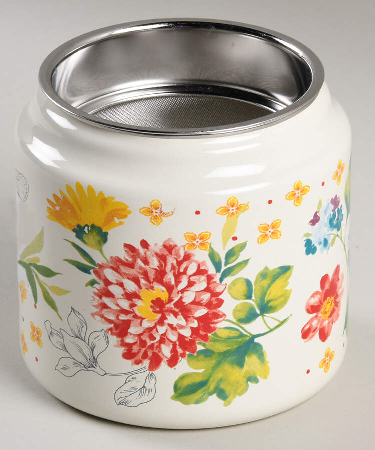 Blooming Bouquet Drip Jar w/Strainer No Lid by Pioneer Woman-1