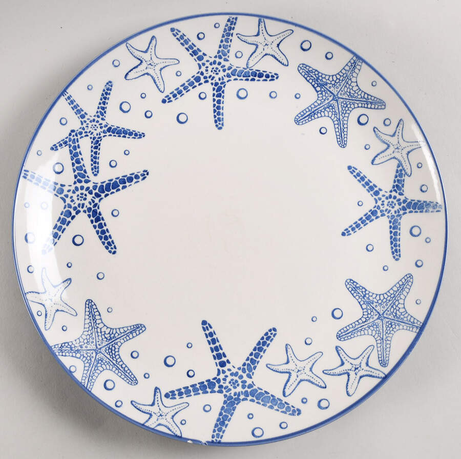 Venice (Navy Blue) Dinner Plate by Pfaltzgraff-1