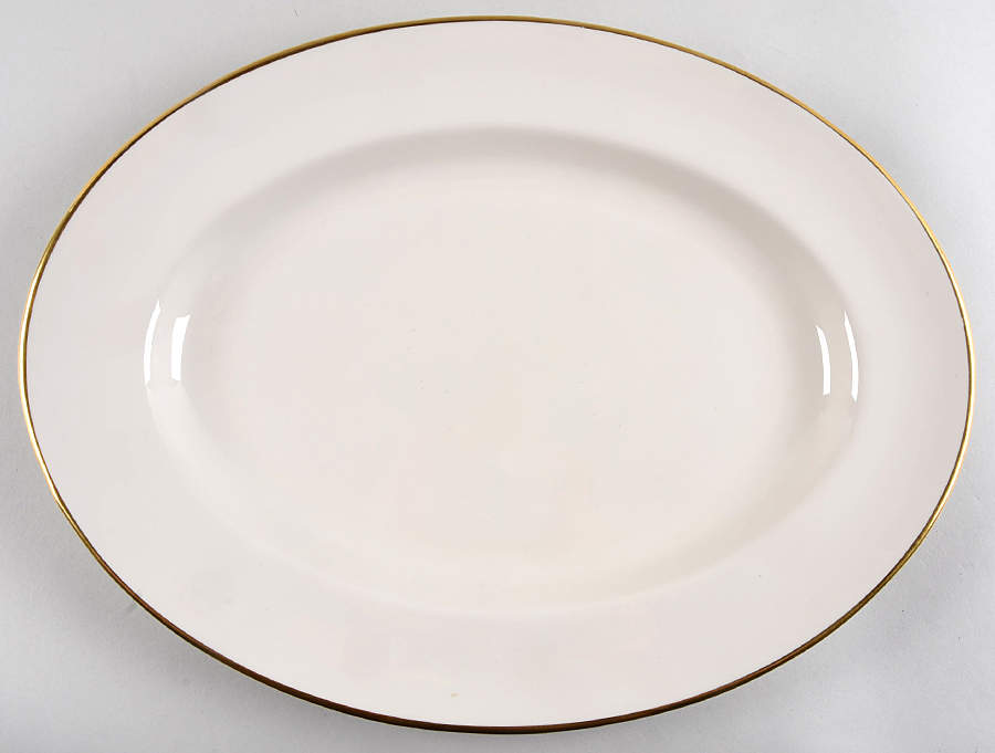 PIC202 15" Oval Serving Platter by Pickard-1