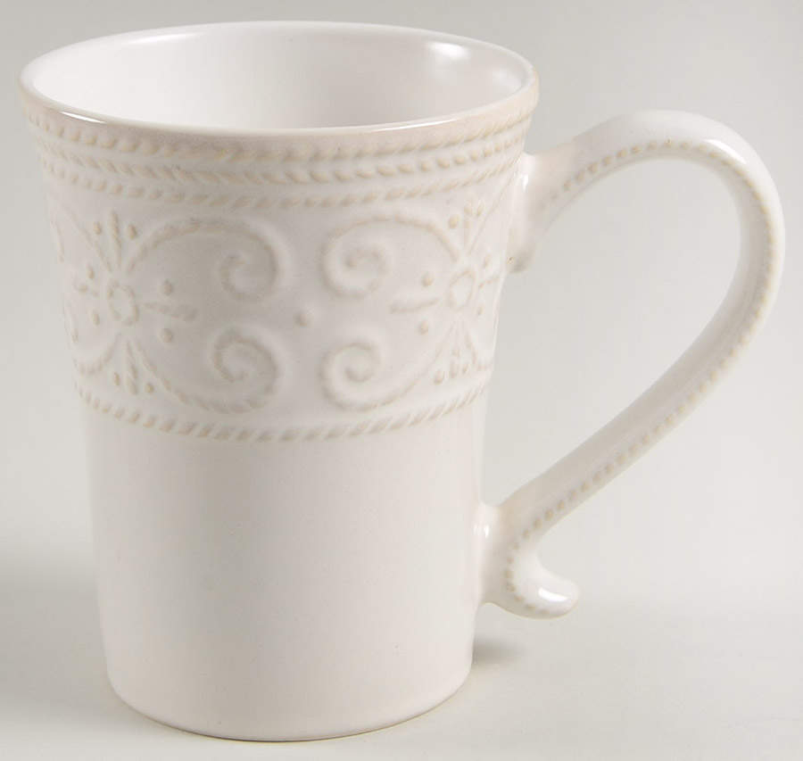 Abby White Mug by Pfaltzgraff-1