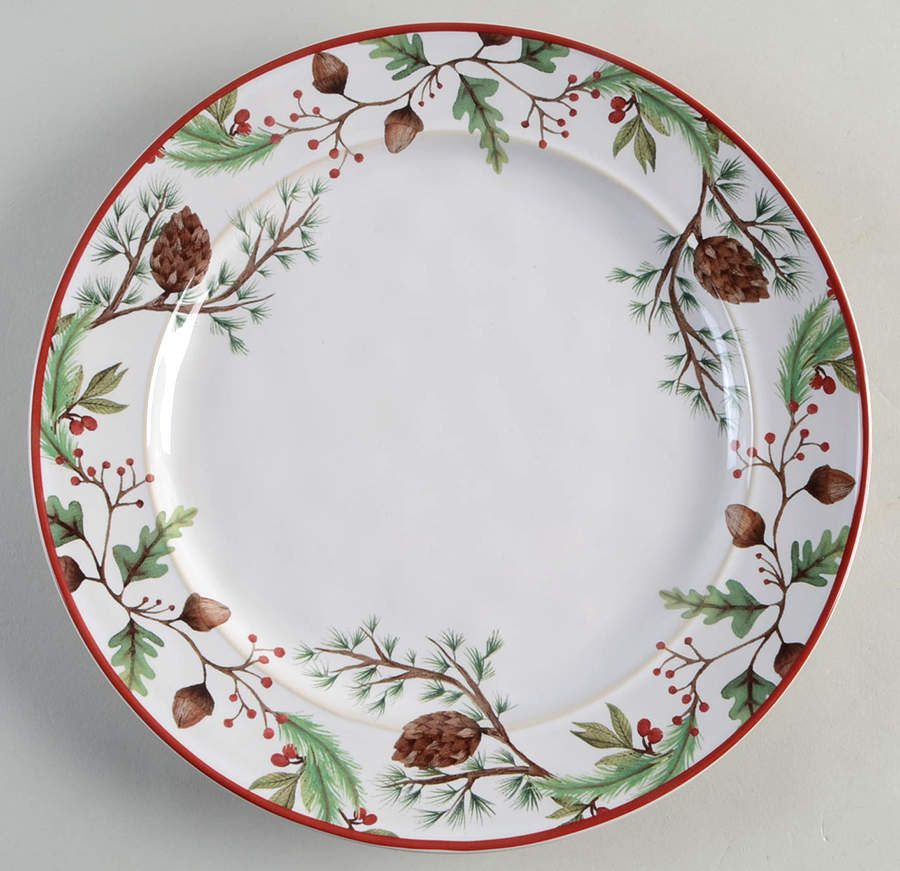 Forest Gnome Dinner Plate by Pottery Barn China-1