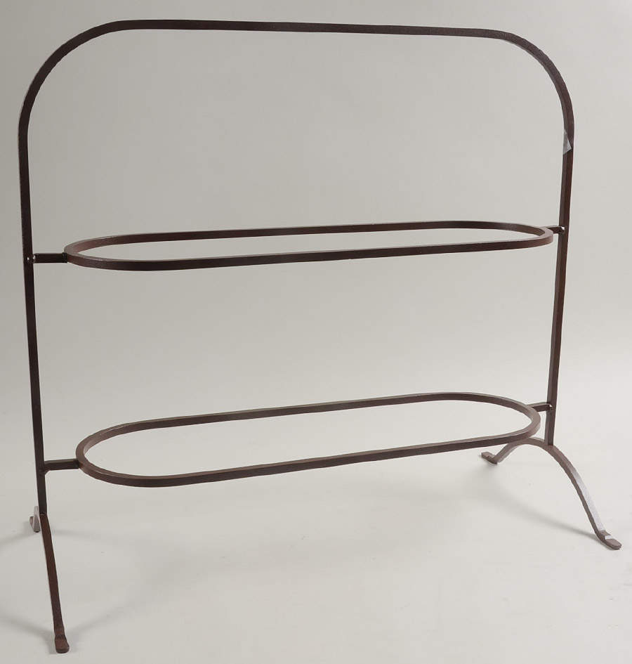 Forest Gnome Metal Stand for 2 Tier Oval Tray & Stand Set by Pottery Barn China-1