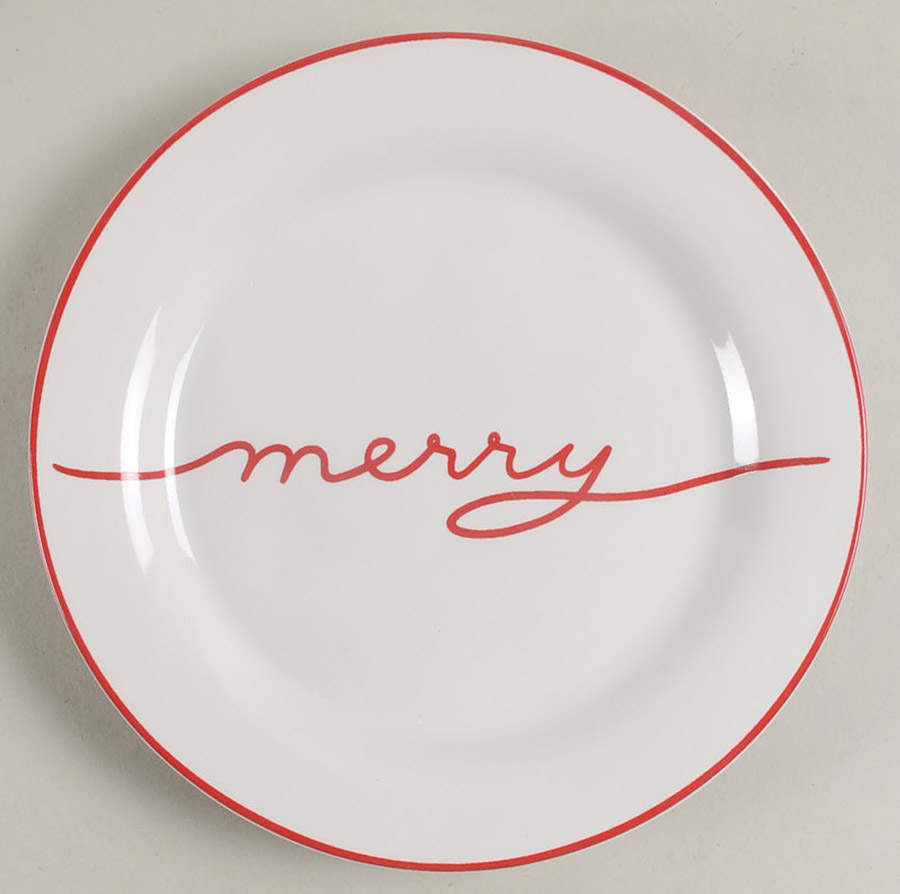 Tahoe Fair Isle Appetizer Plate by Pottery Barn China-1