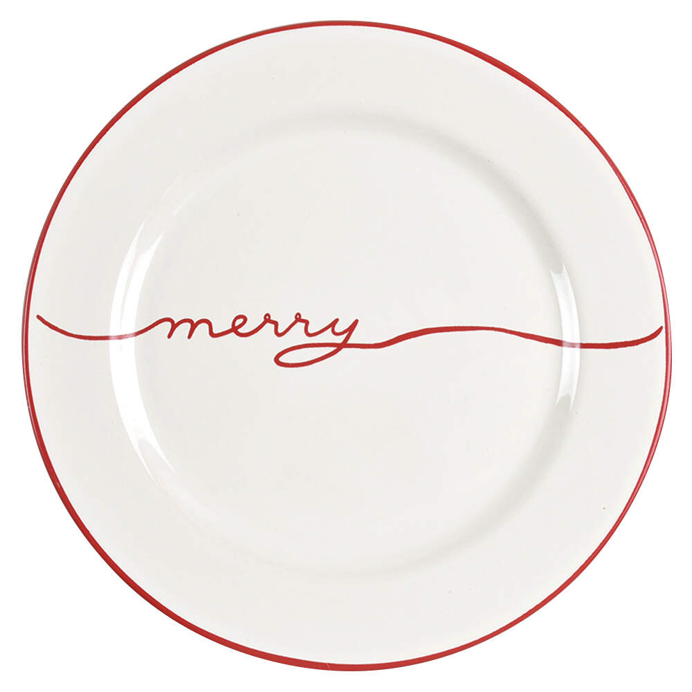 Tahoe Fair Isle Salad Plate by Pottery Barn China-1