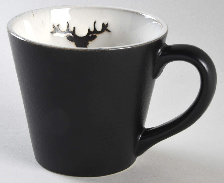 Rustic Reindeer Mug by Pottery Barn China-1