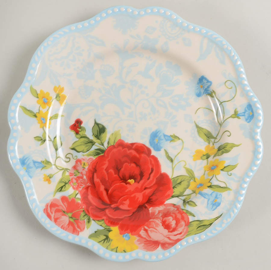 Sweet Rose Salad Plate by Pioneer Woman-1