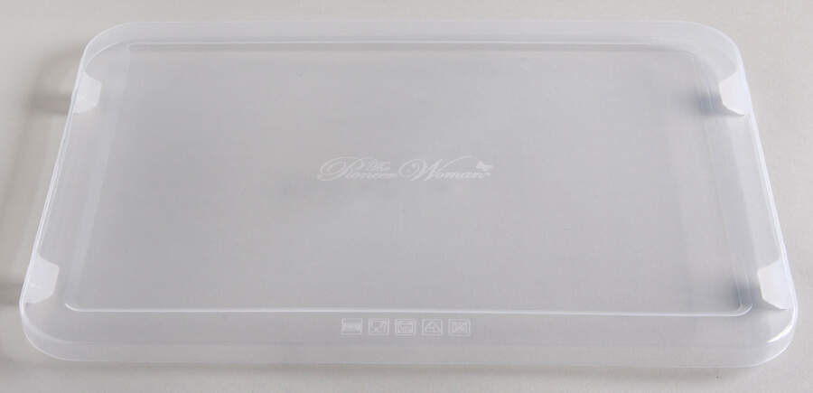 Sweet Rose Plastic Lid for 13" Rectangular Baker by Pioneer Woman-1