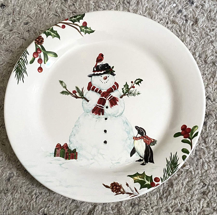 Winter Wonders Salad Plate by Pier 1-1