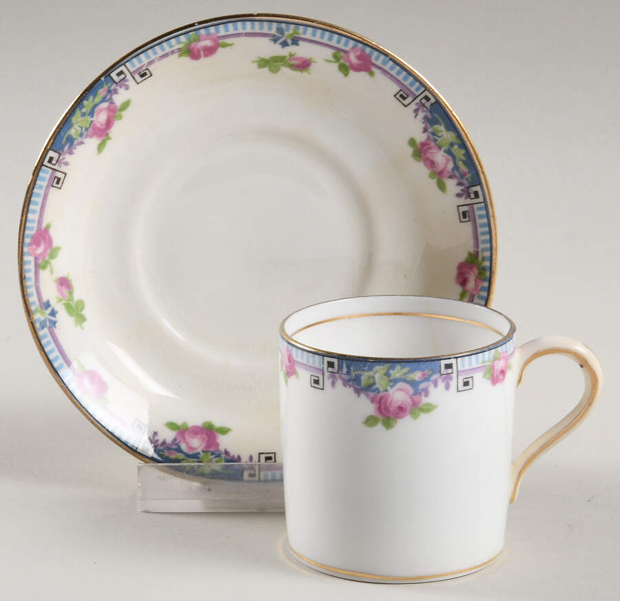 6437 Flat Demitasse Cup & Saucer Set by Paragon-1