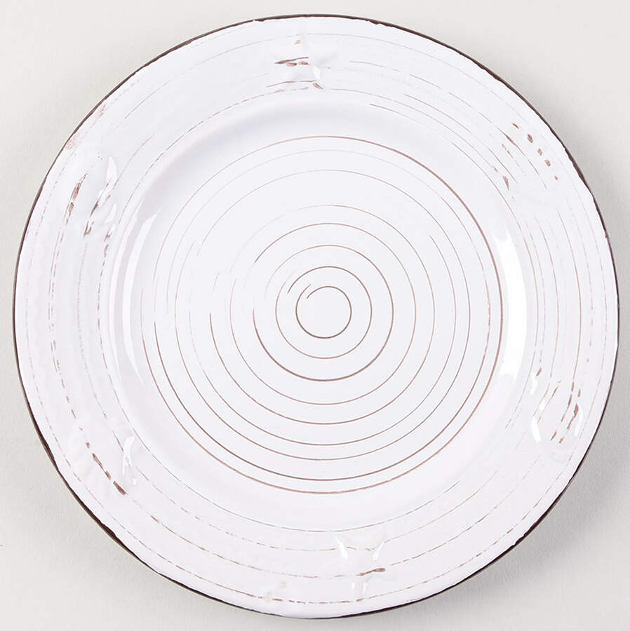 Trellis Coastal White Salad Plate by Pfaltzgraff-1