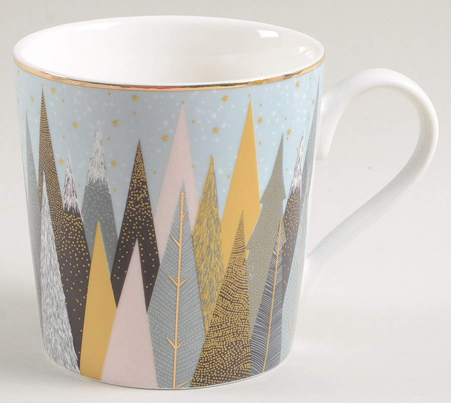 Frosted Pines Cup for Individual Teapot & Lid with Cup by Portmeirion-1