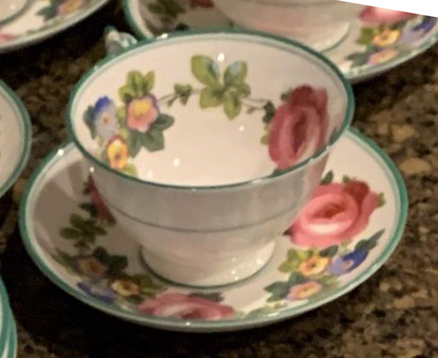 PAR270 Footed Cup & Saucer Set by Paragon-1