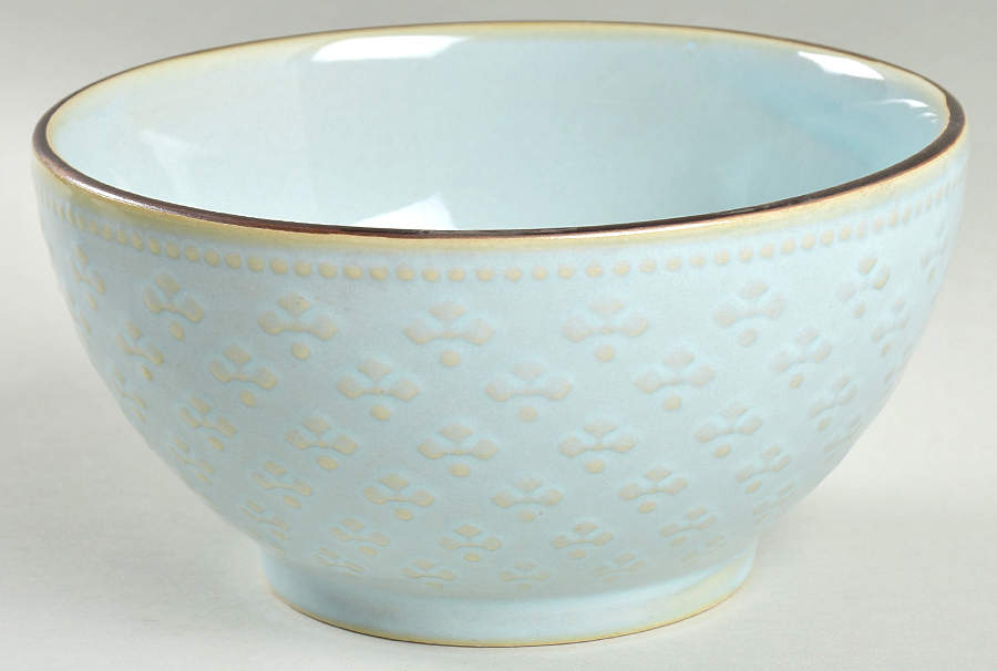 Joanne Light Blue Soup/Cereal Bowl by Pfaltzgraff-1