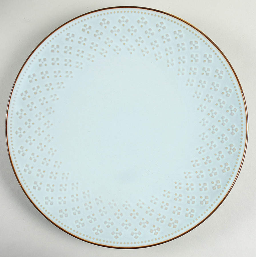 Joanne Light Blue Dinner Plate by Pfaltzgraff-1
