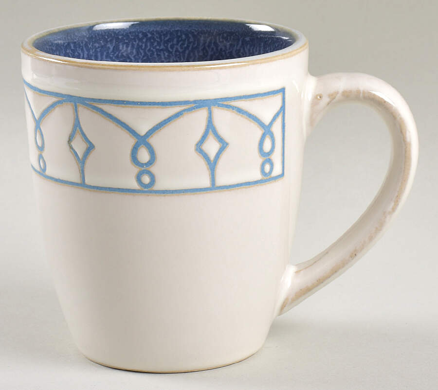 Remi Blue Mug by Pfaltzgraff-1