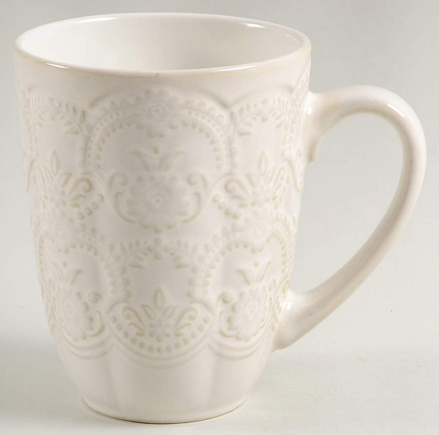 Madeleine Cream Mug by Pfaltzgraff-1