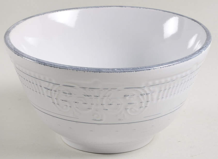 Isabella Gray Soup/Cereal Bowl by Pfaltzgraff-1